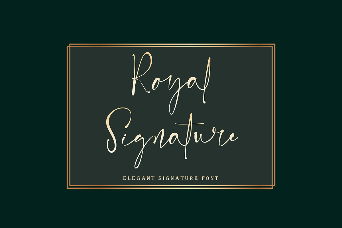 Royal Signature